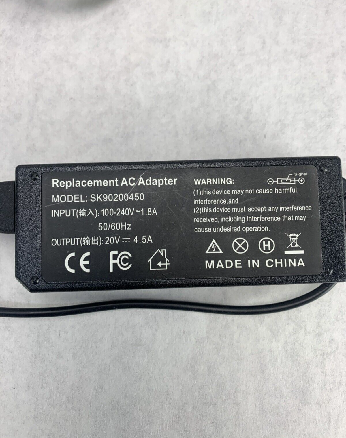 Mixed Lot of 4 Replacement AC Adapter SK90200450 SK90200325 - Image 4