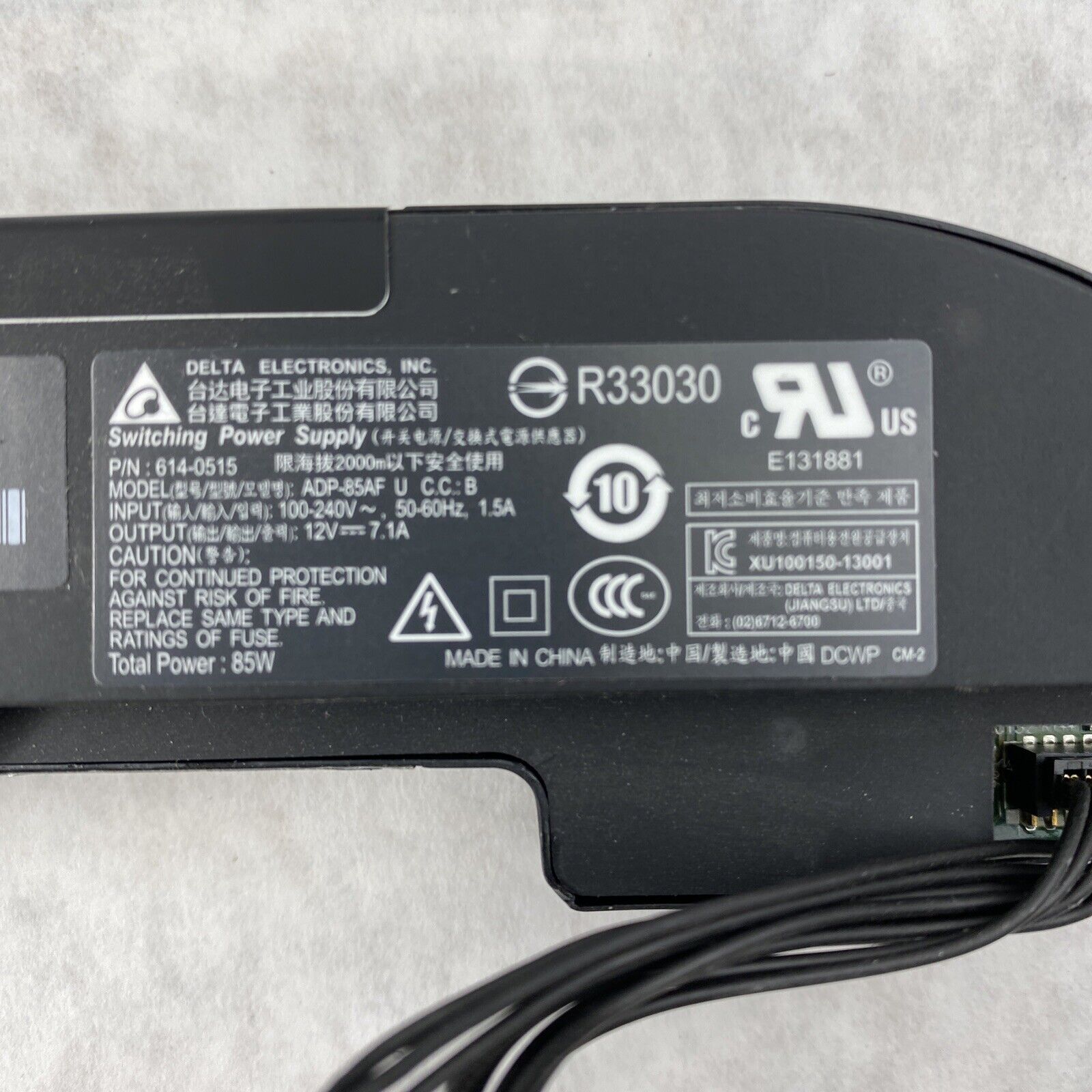 Delta 614-0515 Apple Mac Mini A1347 Power Supply ADP-85AF 614-0503 12V