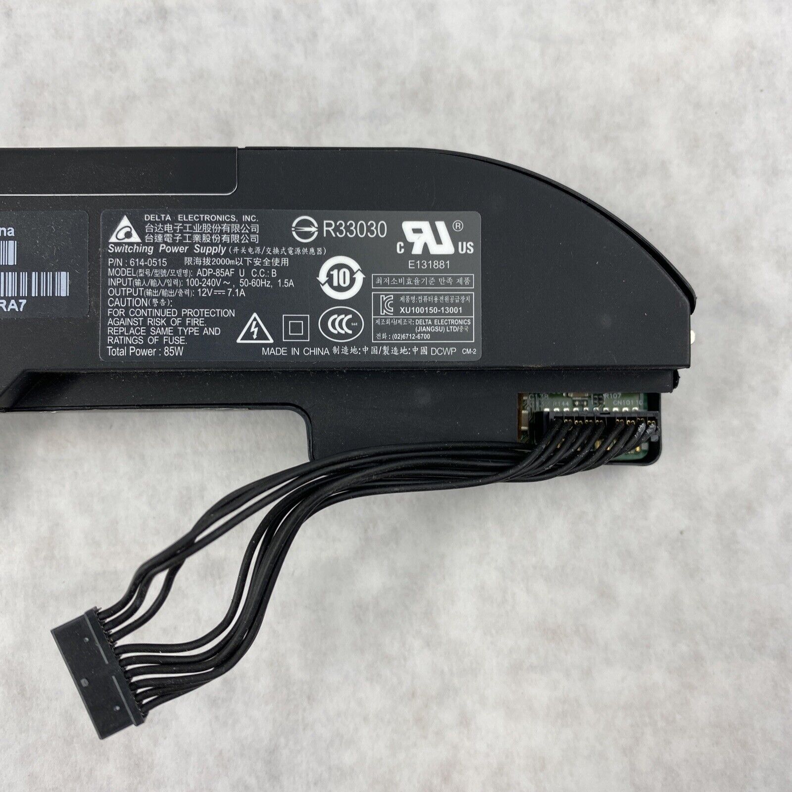 Delta 614-0515 Apple Mac Mini A1347 Power Supply ADP-85AF 614-0503 12V