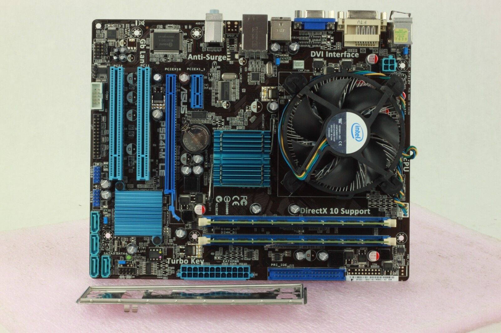 Asus P7P55D-E Pro Motherboard Intel Core i5-760 2.8GHz 4GB RAM w/Shiel