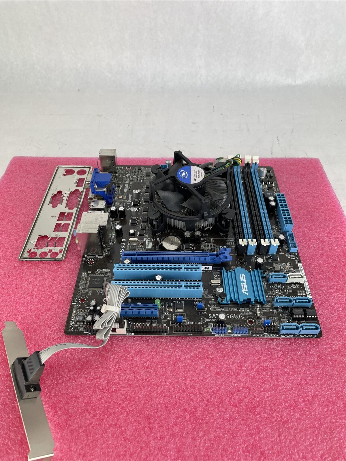 Asus P7P55D-E Pro Motherboard Intel Core i5-760 2.8GHz 4GB RAM w/Shiel