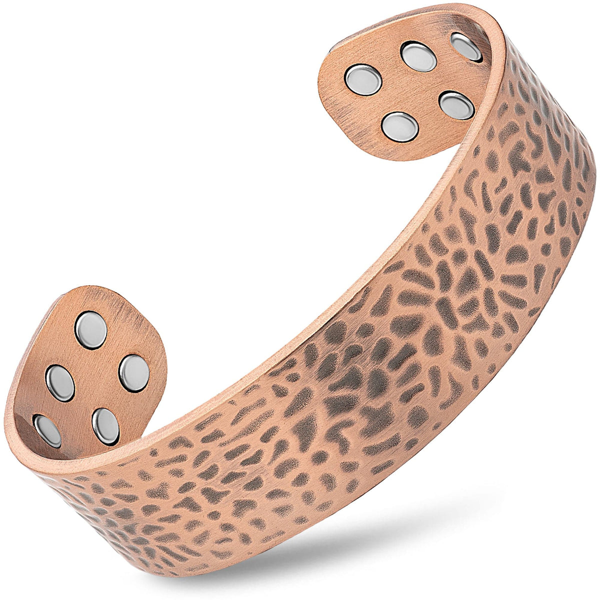 Mega Strength Magnetic Therapy Bracelet Wide Copper Cuff