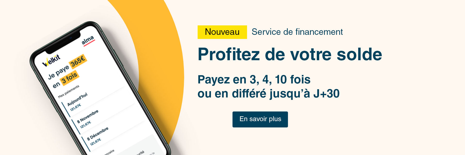 Service de financement en ligne