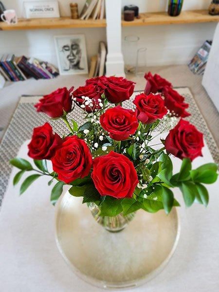 Bouquet de roses - Livraison tous les jours de roses rouges