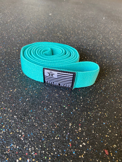 Heavy Mini Loop Teal Bands – Taylor Made Bands