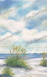 Afternoon Breeze I Giclee Reproduction beach lisa sparling art