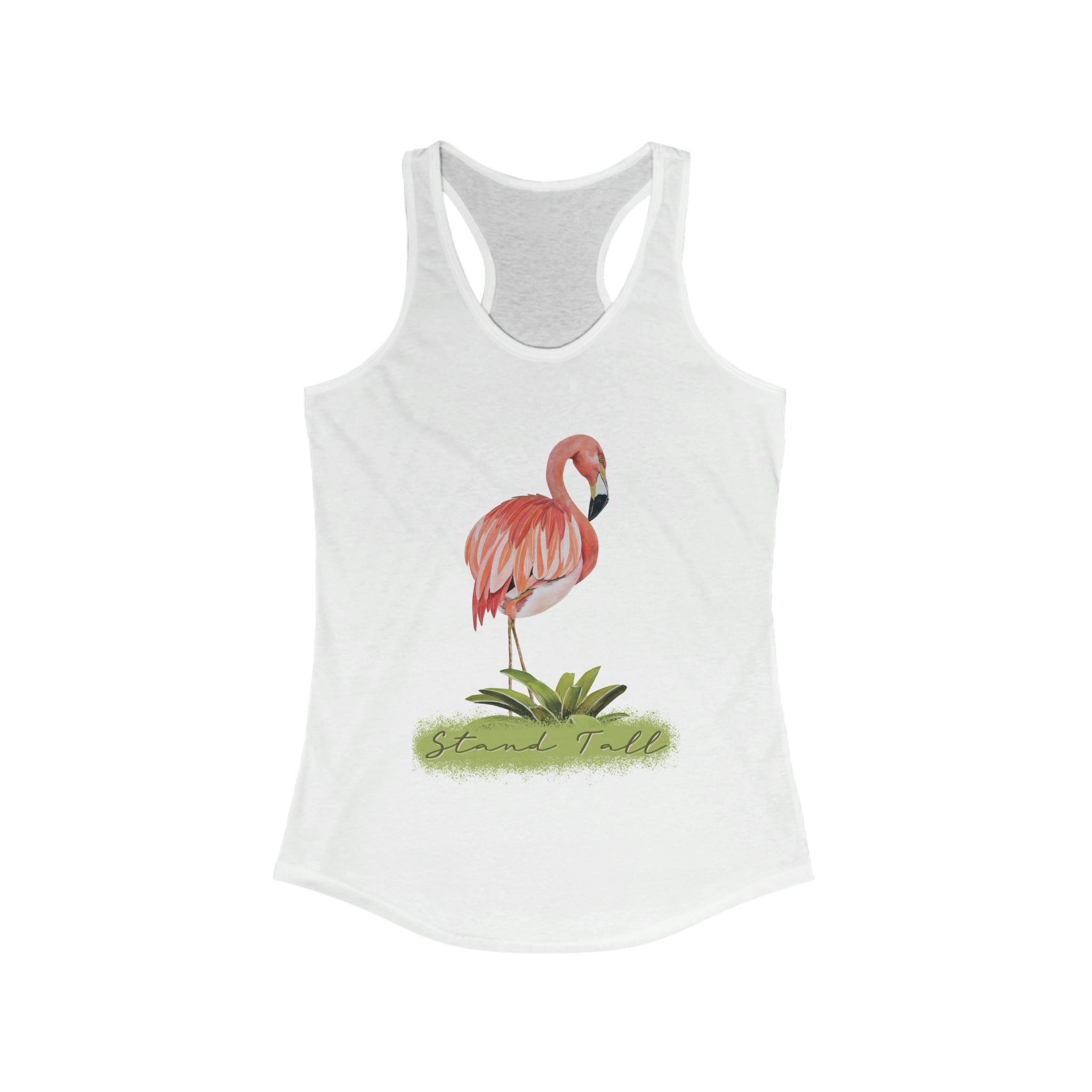 Women's Shirt, Flamingo Women's Tank Cute Bird Shirt, Fl – Lisa Sparling Art