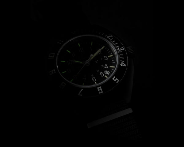 The 41mm Steel Navigator w/ Date, coming April 21, 2023.