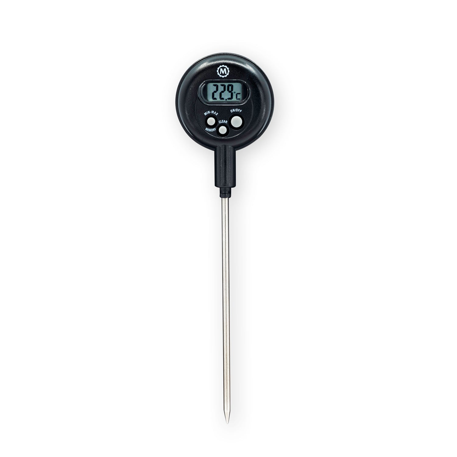  MARATHON Vertical Indoor or Outdoor Wall Thermometer, Jumbo  Numbers 16 Inches Tall °F and °C Scale Display