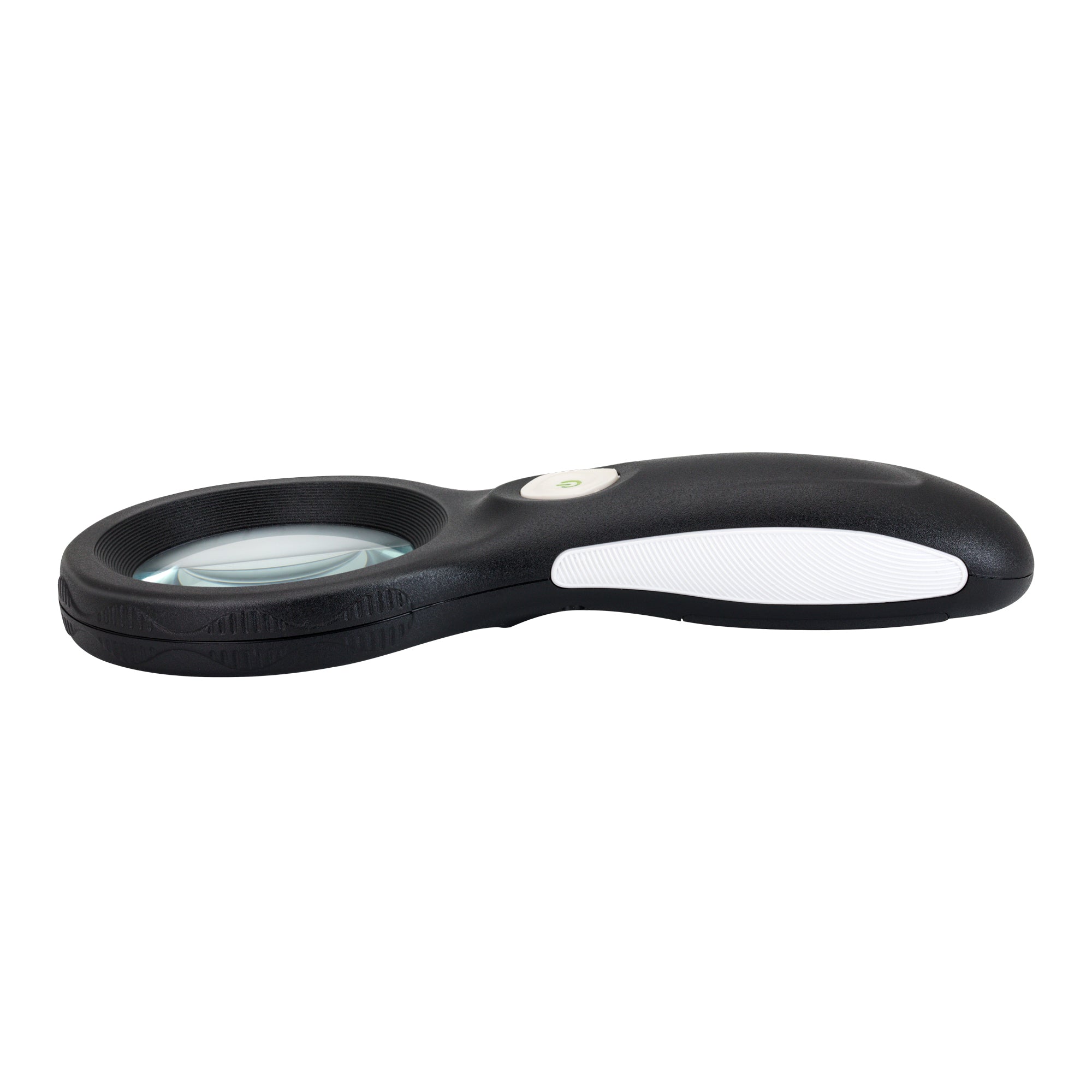 Shatterproof Magnifying Glass with Light Handheld Reading Magnifying Glass, Size: 27.00, Black