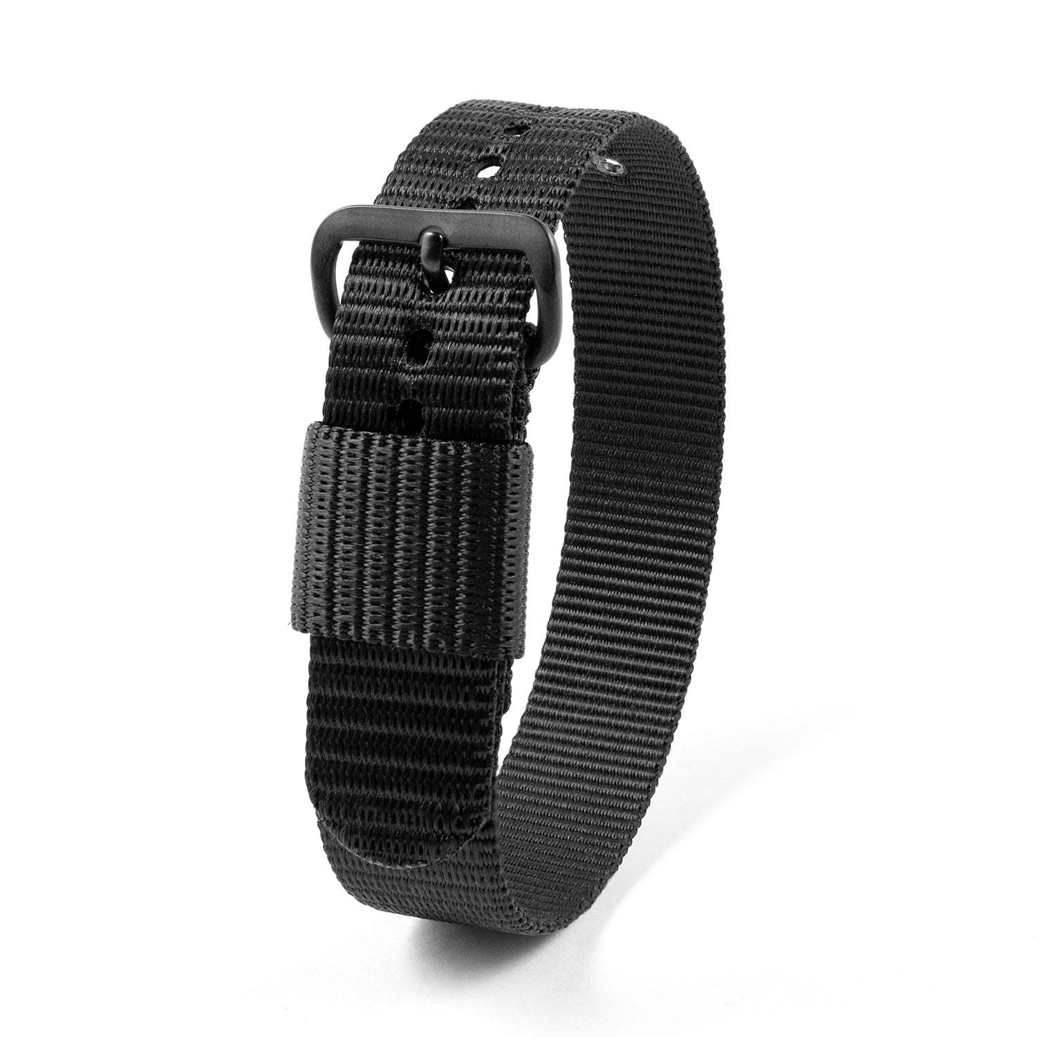Watch Band, Professional 22mm Flexible Soft Nylon Watch Strap Black For  Women For Office Work 