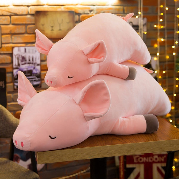 pink pig stuffed animal