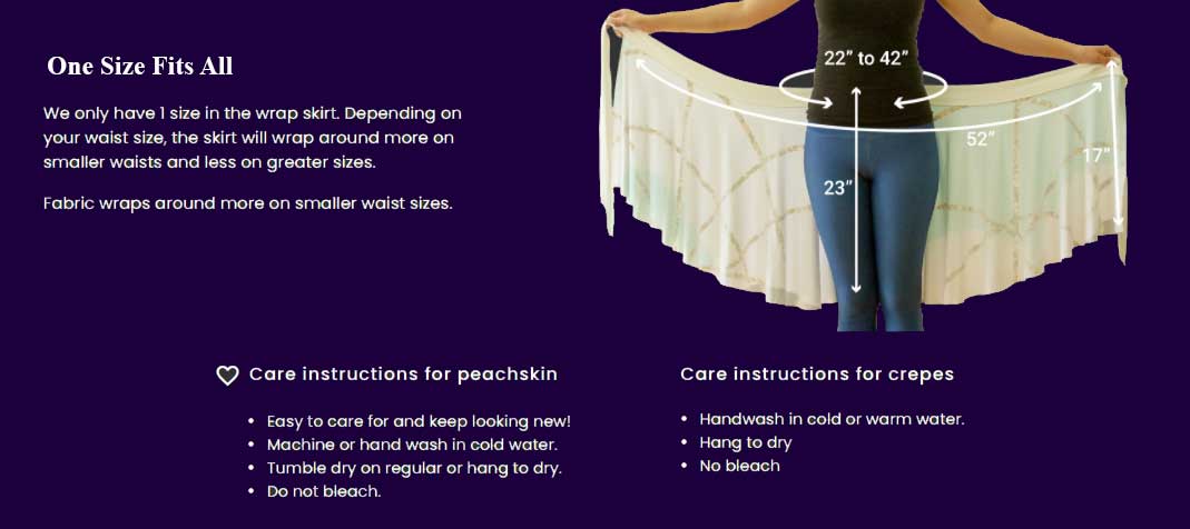 Wrap skirts