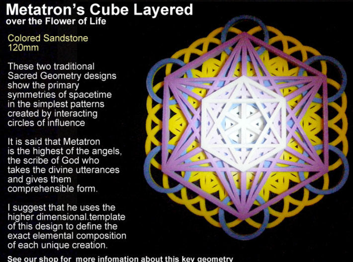 metatrons cube flower of life