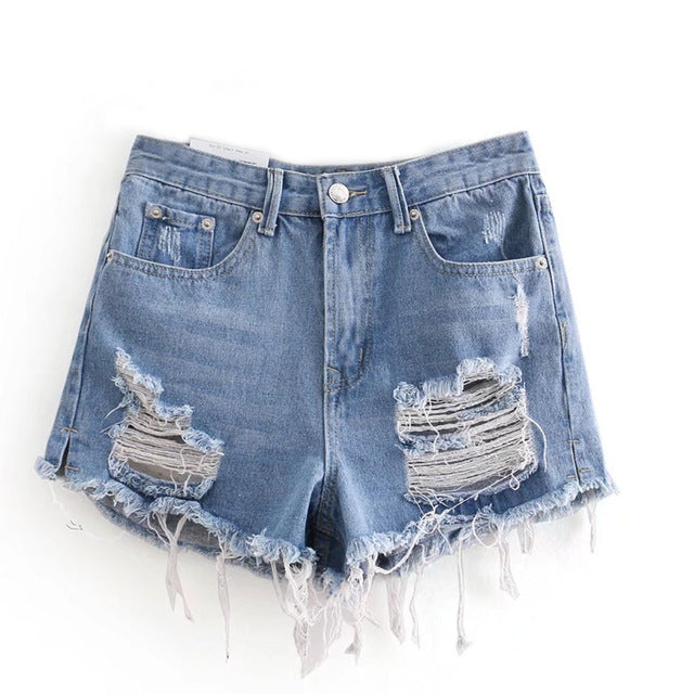 shorts women denim