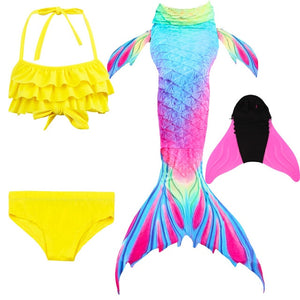 kids mermaid swimwear