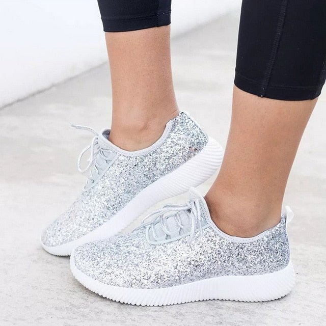 sparkly casual shoes