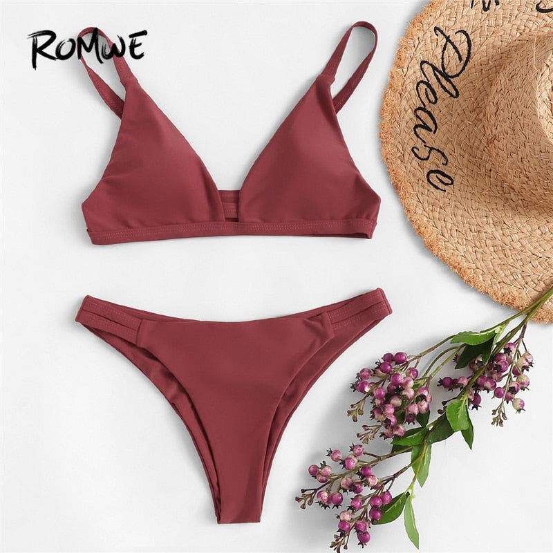 romwe swimming suits