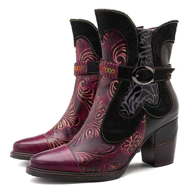 cowgirl ankle boots