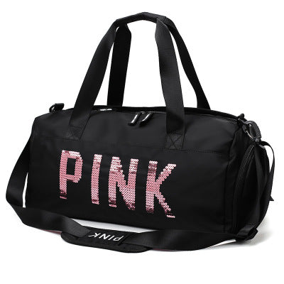 pink brand travel bag