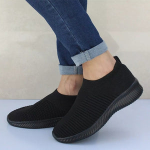 ladies casual slip on shoes