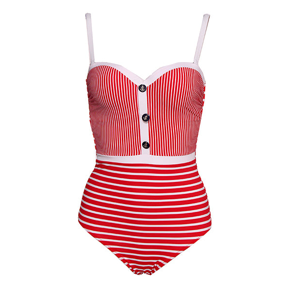 red push up bodysuit