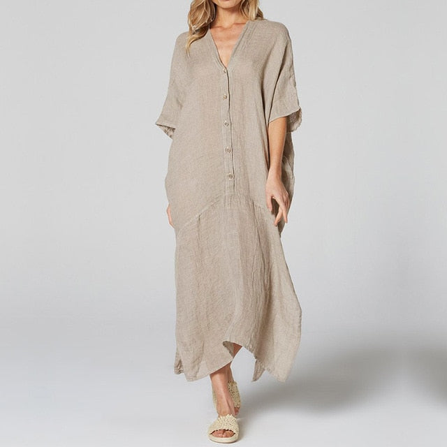 split long maxi shirt