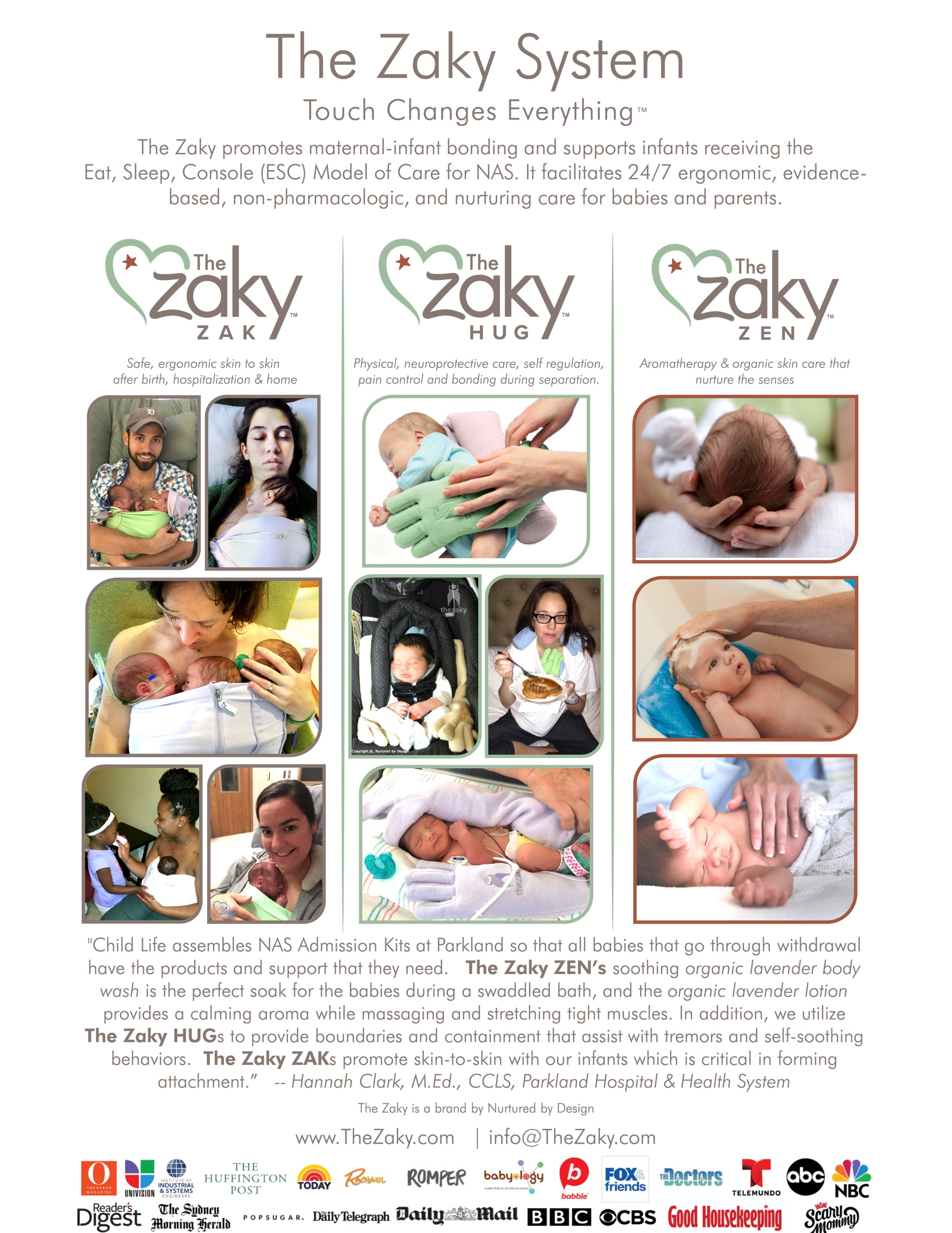 The Zaky for babies experiencing NAS