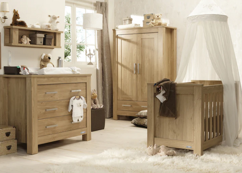 oak style nursery furniture