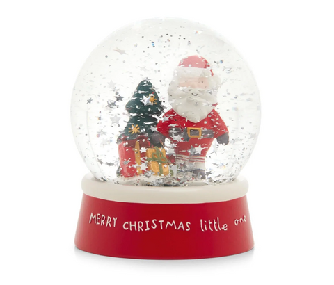 Santa snow globe