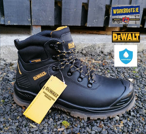 dewalt newark safety boots black