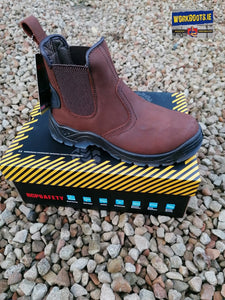 kids steel toe work boots