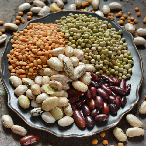 Various types of beans