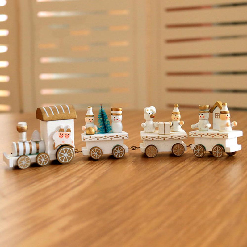 Christmas Wooden Train Set - MegaHotDeal.Net