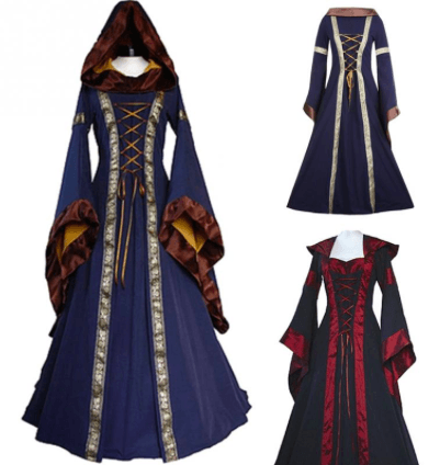 Victorian Medieval Gothic Dress - MegaHotDeal.Net