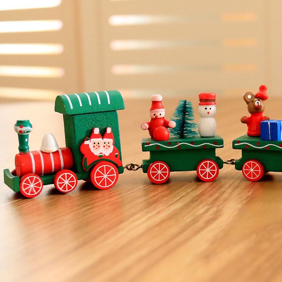Christmas Wooden Train Set  MegaHotDeal.Net