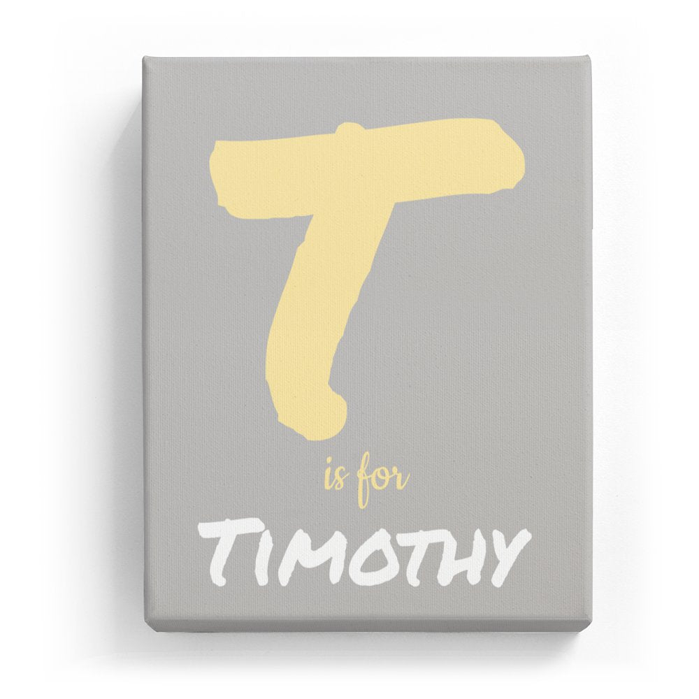 T Is For Timothy Artistic Abcbabyart