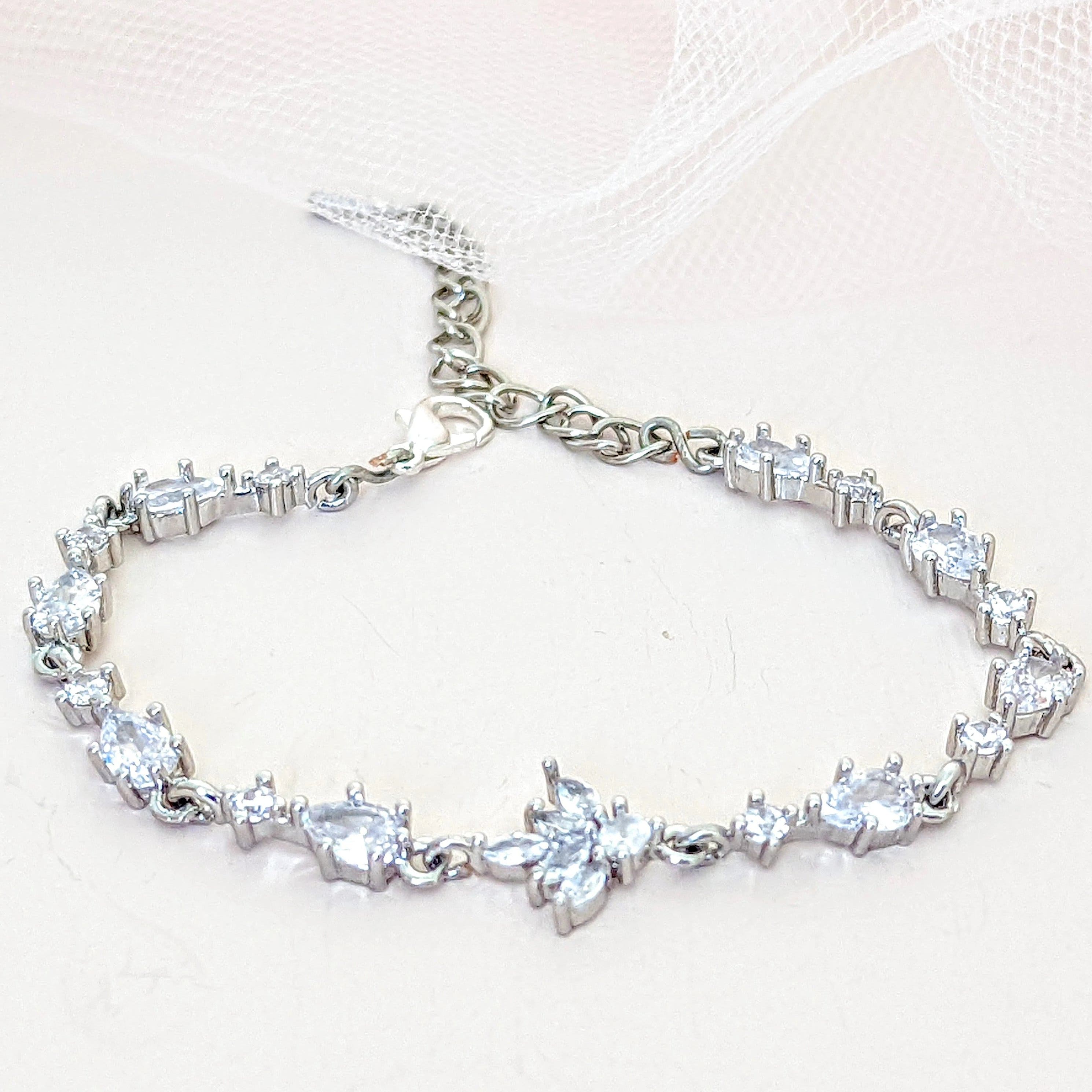 Cubic Zirconia Tennis Bracelet