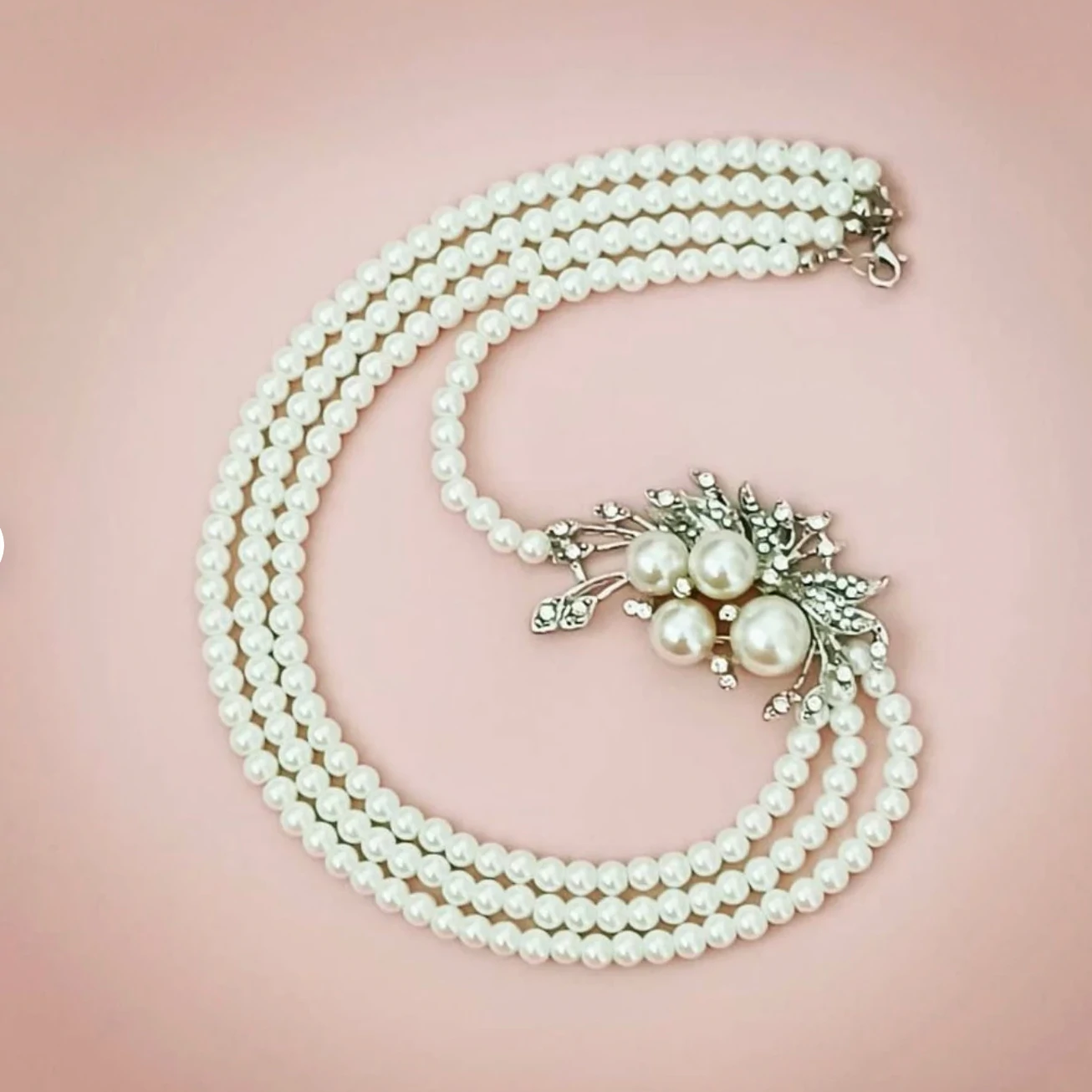 Pearl Bridal Necklace