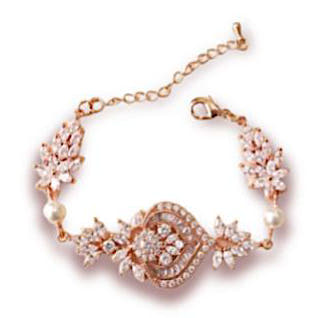 Rose Gold CZ Bracelet MIA