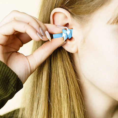 triple falange silicone ear plugs