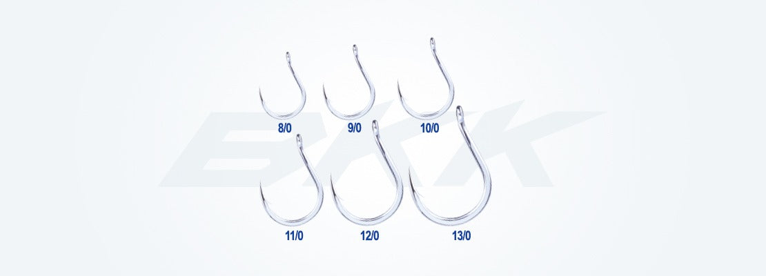 BKK Deep Jigging Hook Size Chart