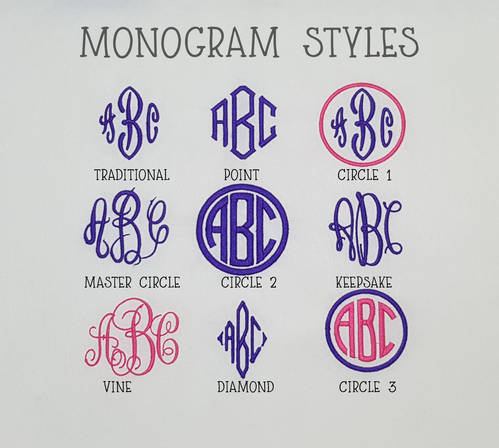 monogrammed bridesmaid shirts