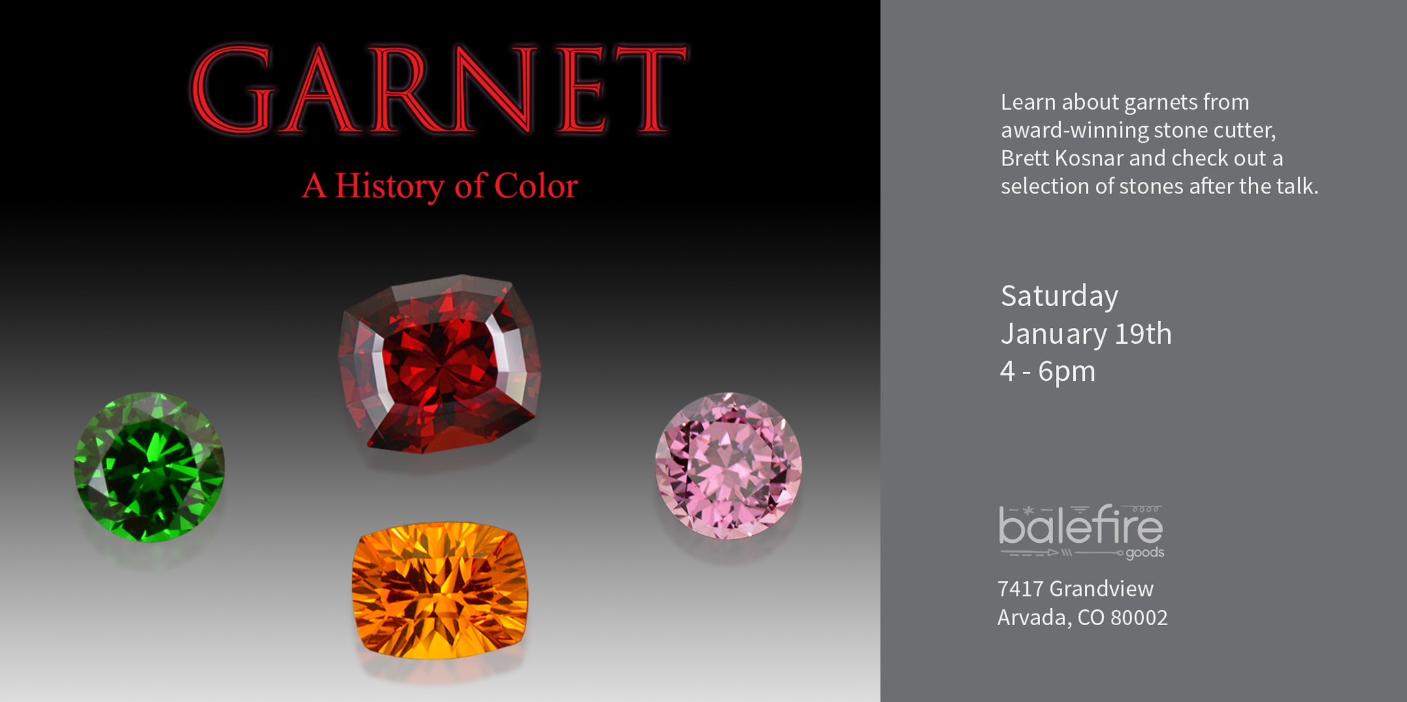 the color garnet