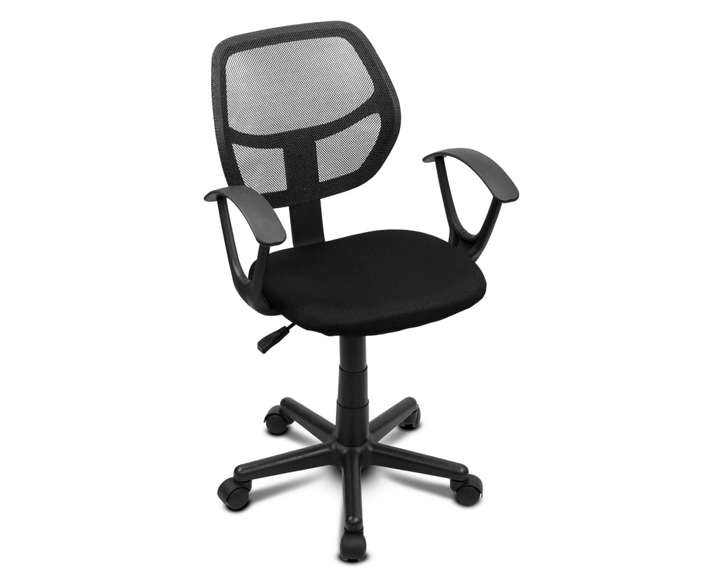 Onof SSDM-01 Silla Secretarial con Descansabrazos Color Negro de Onof -  