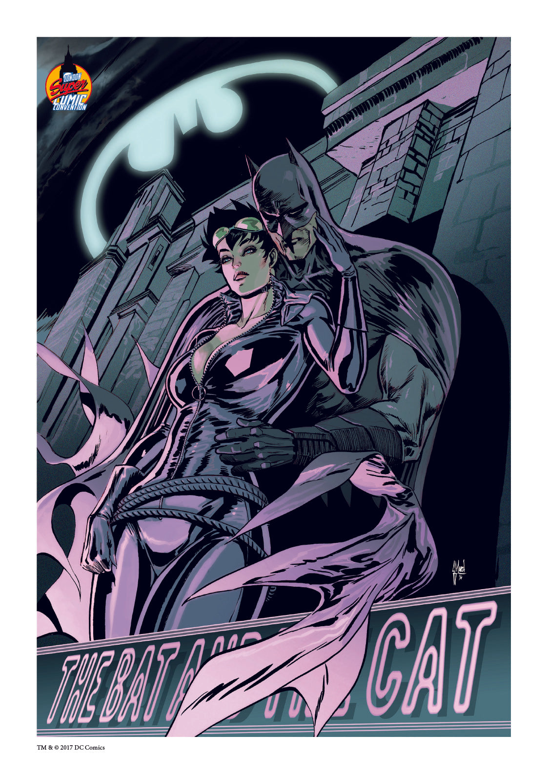 Guillem March Batman & Catwoman LSCC Exclusive DC Official Print 50 Li –  Scott's Collectables