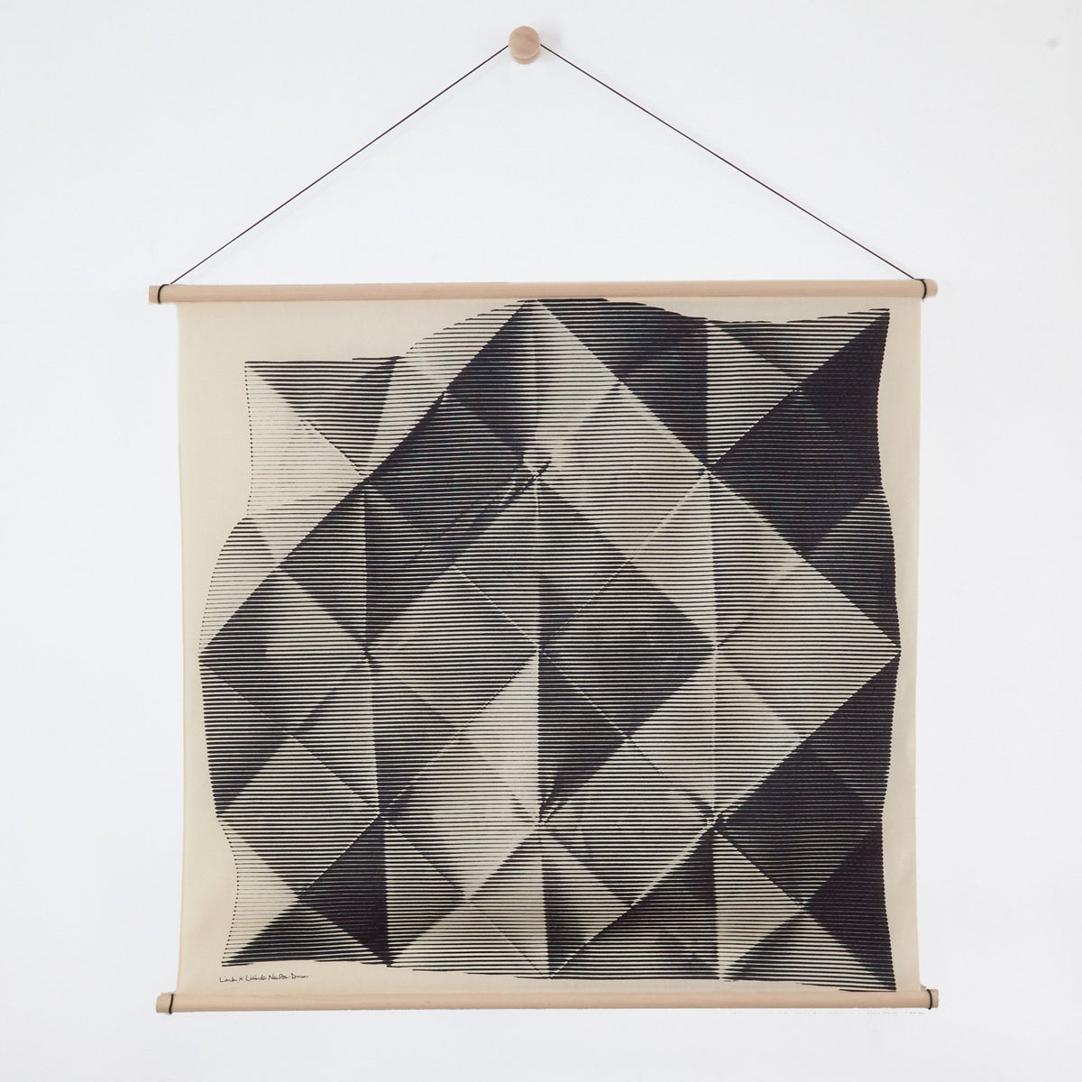 Folded Paper Furoshiki by Link
