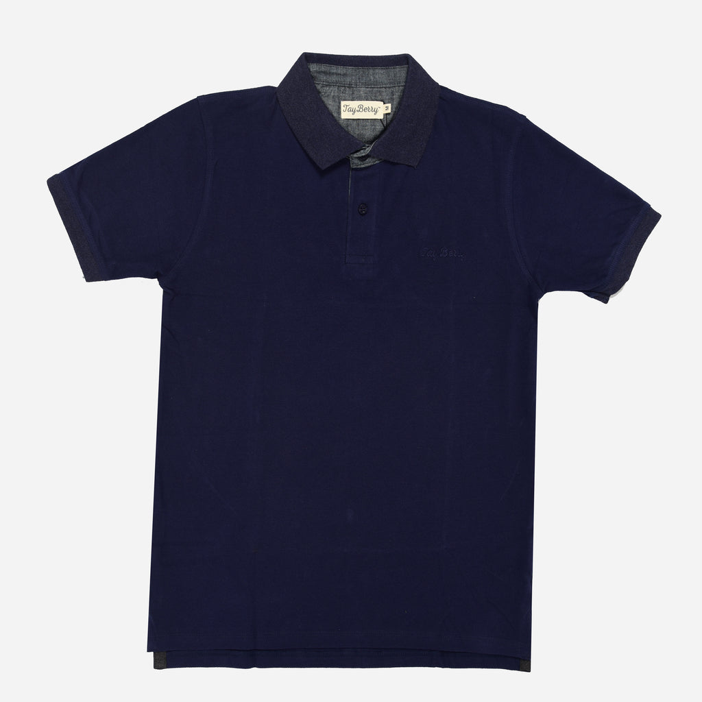 polo t shirt navy blue