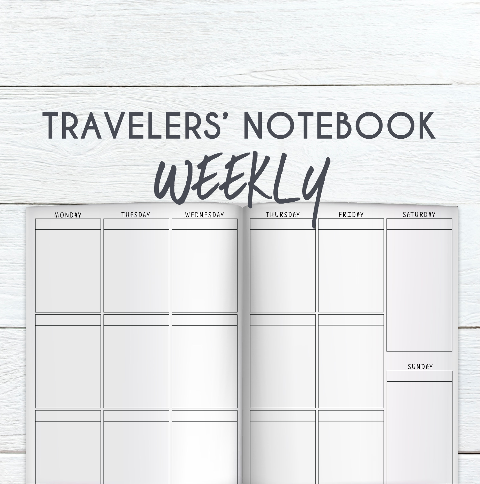 Free B6 Planner Printables