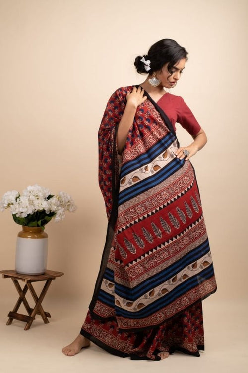 Distant Waves Saree –